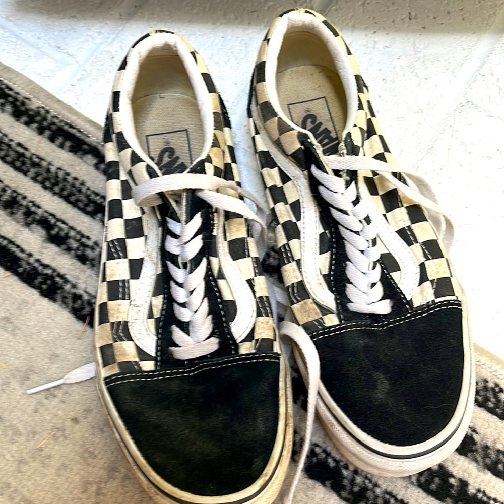 Checkered Vans